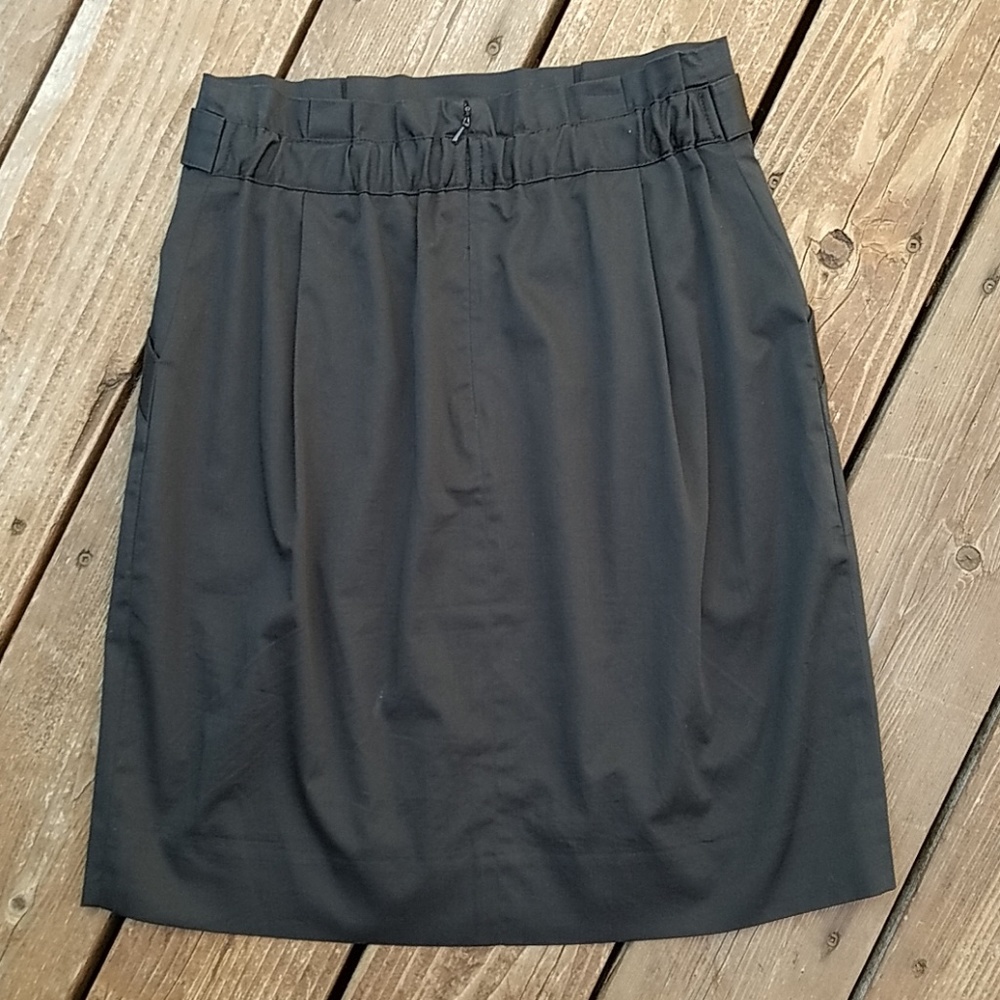 Bcbgmaxazria Black Midi Skirt - Picture 6 of 8